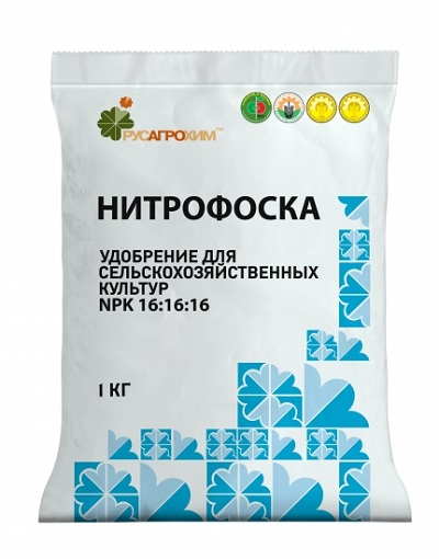 Нитрофоска в пакетике как удобрение для различных растений